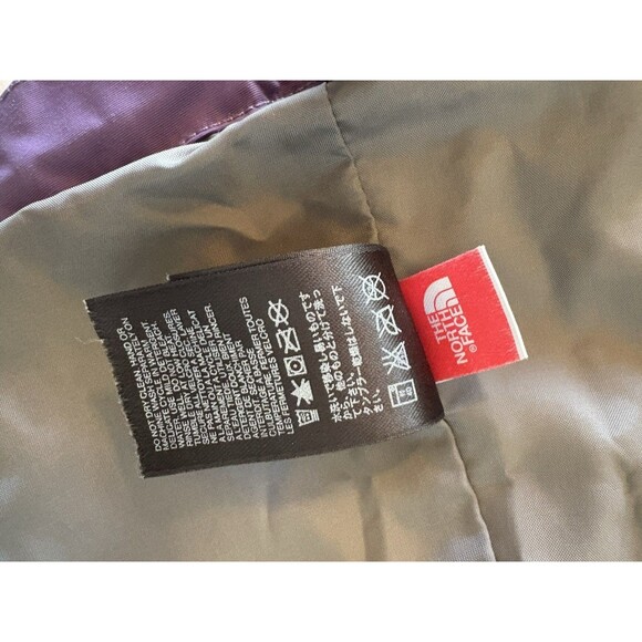 The North Face Women’s HyVent Hooded Lilac Purple Jacket Size XL No Vest LINER - Picture 12 of 15